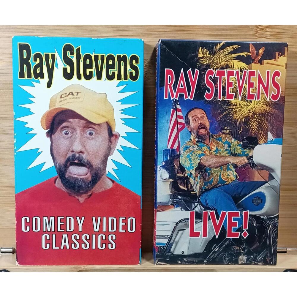 Ray Stevens Comedy VHS Tape Set - Classic Comedy Video & Live Performance‎